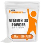 Bulksupplements.com Vitamin D3 Softgels – Reduces Muscle & Joint Pain