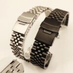 18 20 22 24 26mm 316L Steel Solid Straight End Screw Links Replacement Wrist Watch Band Bracelet For Rolex President Seiko