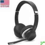 MPOW HC5 Bluetooth Headset Microphone Noise Canceling Trucker Wireless Headphone