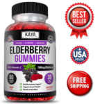 Elderberry Immune Support Gummies, Zinc, Vitamin C, Great Flavored Gummy