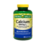 Calcium Supplement Bone Health with Vitamin D3 20mcg 250 Ct of 600mg Tablets NEW