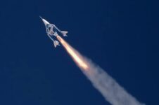 Watch highlights of Virgin Galactic’s first commercial trip to edge of space