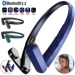 Bone Conduction Headphones Wireless Bluetooth 5.2 Outdoor Sport Open-Ear Headset