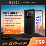 [World Premiere] IIIF150 Air1 Ultra+ Rugged Smartphone 6.8′ FHD+ 12GB 256GB 7000mAh Ultra-thin Rugged 120Hz G99 64MP Cellphone