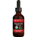 Vitamin B12, 5000 mcg, 3-in-1 Organic Liquid Vitamin B12, 60-Day Supply (2 Oz)