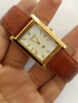 VINTAGE SEIKO QUARTZ WHITE DIAL SUPER SLIM MEN’S WRIST WATCH LOOKING GOOD