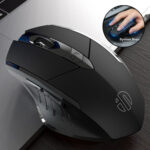 For Laptop Computer Wireless Bluetooth Mouse Tri-Mode Silent Rechargeable Mice