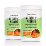 NaturalSlim Metabolic Vitamins Metabolism Support 2 Pack Multivitamin Supplement