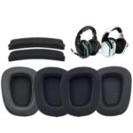 Replacement Earpads Ear Pads For Logitech-G935 G635 G933 G633 Wireless Headphone