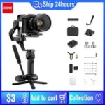 Zhiyun Crane 4 3-axis Handheld Gimbal Camera Stabilizer for Sony Nikon Canon Panasonic Fujifilm BMD ZCAM DSLR Camera Shooting