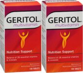 Geritol Vitamins Multivitamin & Mineral Supplement, 100 ct Tablets ( 2 pack )*