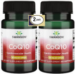 CoQ10 Coenzyme 30mg 120 Softgels (2×60) For Heart & Cardiovascular Health CoQ 10