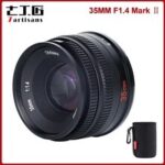 7artisans 35mm F1.4 Mark II Prime Lens APS-C Manual Focus Camera Lens for Sony E/Fuji X/M4/3/Nikon Z Mount Cameras X-T10 A6600