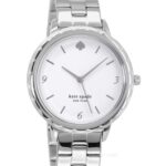 Kate Spade New York Womens Morningside Watch, White Dial, Stainless Steel Band