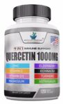 Quercetin 1000mg, Zinc, Vitamin C, Vitamin D, Magnesium and 9 in1  Formula, 120