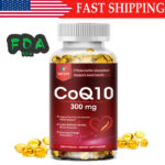 Coenzyme Q-10 300mg Antioxidant, Heart Health Support, Increase Energy & Stamina