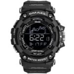 SMAEL 1802 Men’s Digital LED Chronograph Alarm Watch *SHIPS F/ USA*