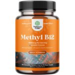 Chewable Vitamin B12 1000 mcg – Methylated B12 Vegan Vitamin for Brain Support