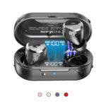 TOZO T12 Wireless In-Ear Earbuds Digital LED Display Headphones IPX8 Waterproof