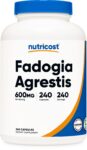 Nutricost Fadogia Agrestis (240 Capsules | 600 mg Per Serving) – 10:1 Extract