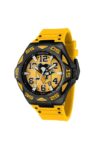 Invicta Men’s NHL 52mm Silicone Stainless Steel Automatic Watch Black (Model:…