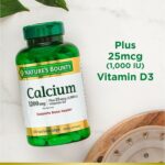 Calcium & Vitamin D by Nature’s Bounty 1200mg Calcium 1000IU Vit D3 120 softgels