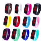 Led Digital Screen Wrist Sport Watch For Men Women Unisex Boys Girls Kid Fashion