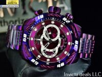 Invicta Men’s 50mm SPEEDWAY VIPER Gen III Chronograph PURPLE DIAL Purple Watch