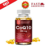 CoQ 10 Coenzyme Q10 300mg Cardiovascular Heart Health Increase Energy & Stamina