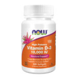 NOW FOODS Vitamin D-3 10,000 IU – 240 Softgels