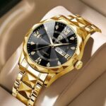 Waterproof Men Watch Stainless Steel Quartz Luminous Classic Business Wristwatch