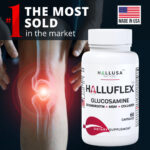 HALLUFLEX Glucosamine Chondroitin – Strength Joint Support – Mobility – 60 Cap