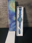 NEW Swatch x MoMA Collection, THE STARRY NIGHT BY VINCENT VAN GOGH SUOZ335, New