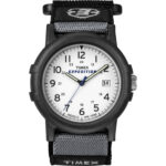 Timex T49713, Men’s “Expedition Camper” Black Wrapstrap Watch, Indiglo, Date