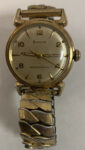 Vintage 1960s Bulova Waterproof Manual Wind Wrist Watch Runs