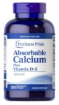 Puritan’s Pride Absorbable Calcium Plus Vitamin D-3-200   Softgels