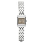 Gucci YA128514 Women’s G-Frame Silver-Toned Quartz Watch