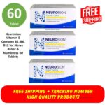 🔥60 Tablets Neurobion Vitamin B1, B6, B12 for Numbness,,Tingling & Nerve Relief