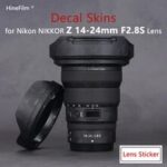 Nikkor 1424 2.8 Lens Decal Skins Protective Skin for NIKON NiKKOR Z 14-24 f/2.8 S Lens Sticker Protector Anti-scratch Cover Film