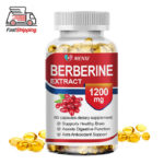 Berberine Supplement 1200mg per Serving – High Absorption Heart Health Support~