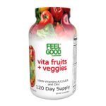 Feel Good Vita Fruits & Veggies, 120 Capsules Exp 08/24