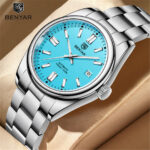 2023 BENYAR Top New Business Men’s Watch Dial Analog Quartz 100M Sport Diving