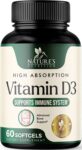 Vitamin D3 5,000iu (125 mcg) – High Potency Vitamin D – 3x Immune Support