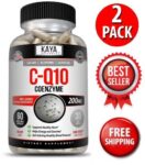 (2 Pack) High Absorption CoQ10 200mg Heart Health Support Co-Q10 Antioxidant