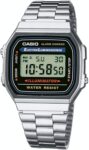 Casio Men’s Quartz Illuminator Alarm Chronograph 36mm Watch A168W-1