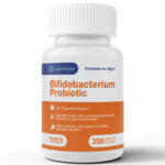 Bifidobacterium Probiotic Supplement  200 Count Capsule | 24/7 Digestive Support