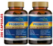 200 ULTRA PROBIOTIC 100 Billion CFUs NOW ULTIMATE FLORA PRIMAL NATURES ORGANIC V