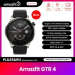 New Amazfit GTR 4 GTR4 Smartwatch 150 Sports Modes Bluetooth Phone Calls Smart Watch With Alexa Built-in 14 Days Battery Life