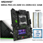 MACHINIST MR9A PRO X99 Motherboard Set Kit Xeon E5 2690 V4 CPU LGA 2011-3 Processor 32G=2x16G DDR4 ECC RAM Memory NVME M.2 WIFI