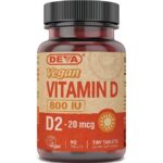 Deva Vegan Vitamin D2 20 mcg (800 Iu) 90 Tabs